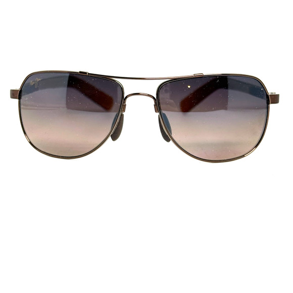 Maui Jim Guardrails MJ-327-23 Brown Aviator Sunglasses Frames 58-17 130 20493 - Picture 1 of 7